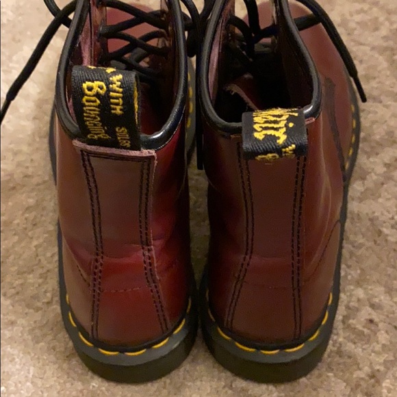 MAROON Dr. Martens - Picture 3 of 4